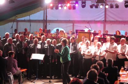 Auftritt am Schul- und Heimatfest Colmnitz 2016